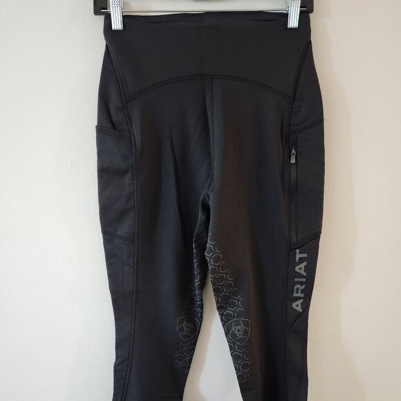 Ariat Black Winter Riding Tights | Illyrian Flight Gear | Size M - Picture 1 of 2